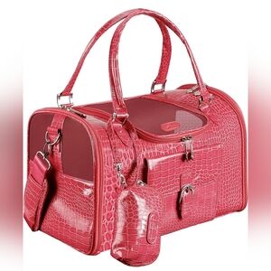 Fashion Pet Carrier, Small Dog Carrier, Cat Carrier, Quality PU Leather